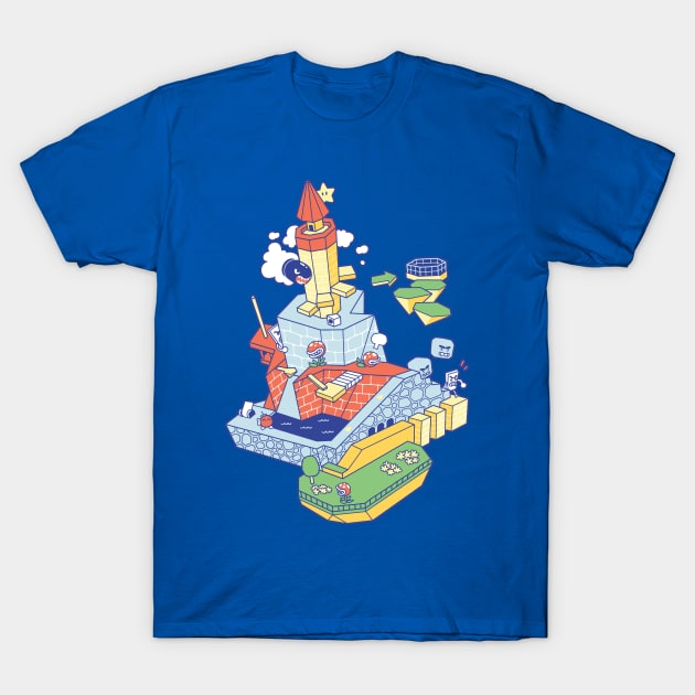 Whomps Fortress T-Shirt by taitcomics